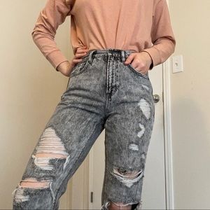 American Eagle mom jeans